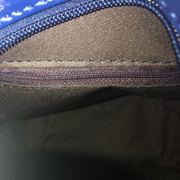 Brand New Navy Blue & Gold colored Backpack - Picture 3 of 8